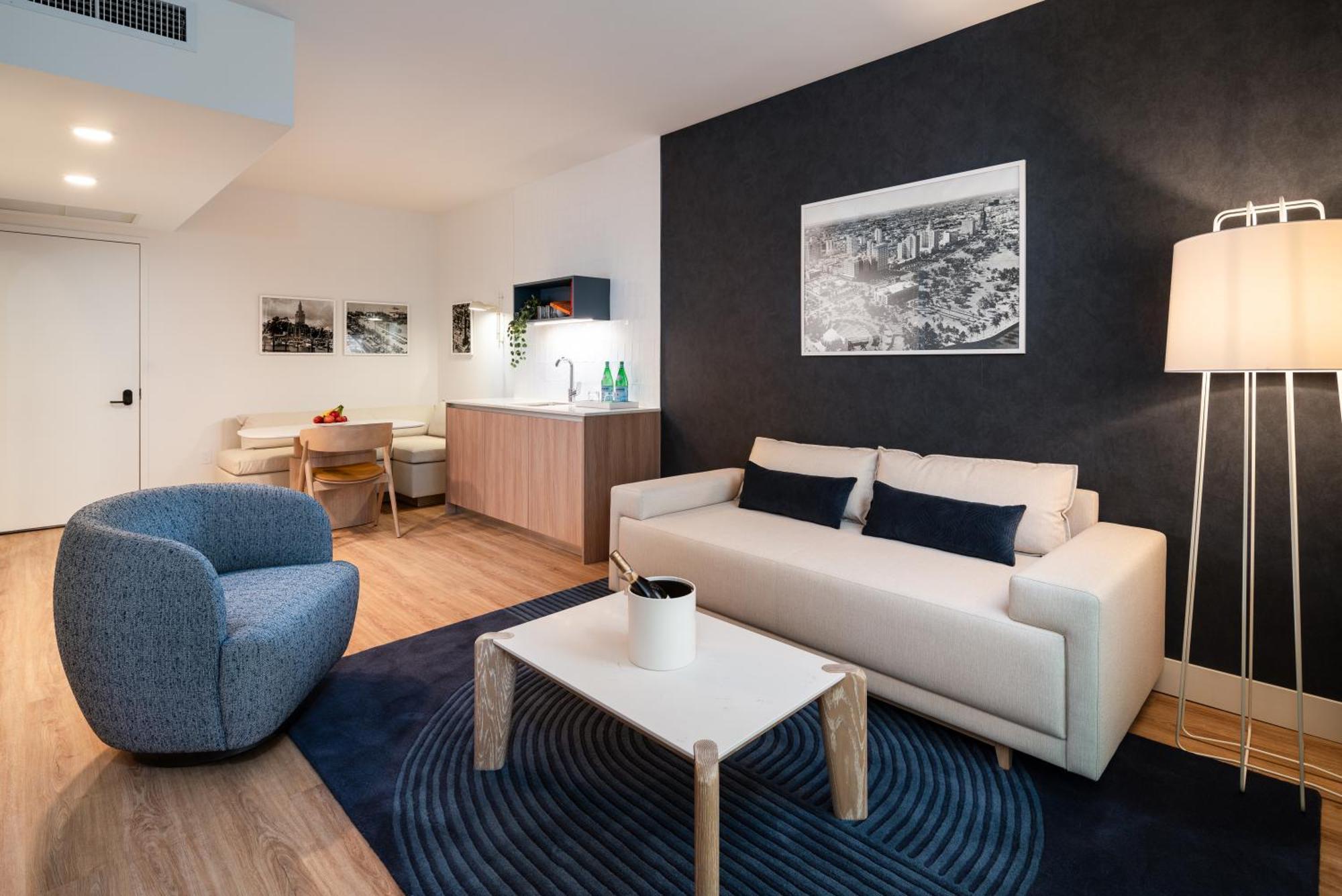 City view Two Bedroom Suite with Three Beds