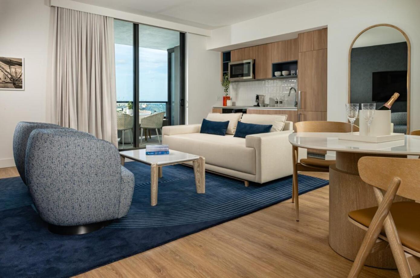 Partial Water view Two Bedroom Residences with Kitchen & Balcony