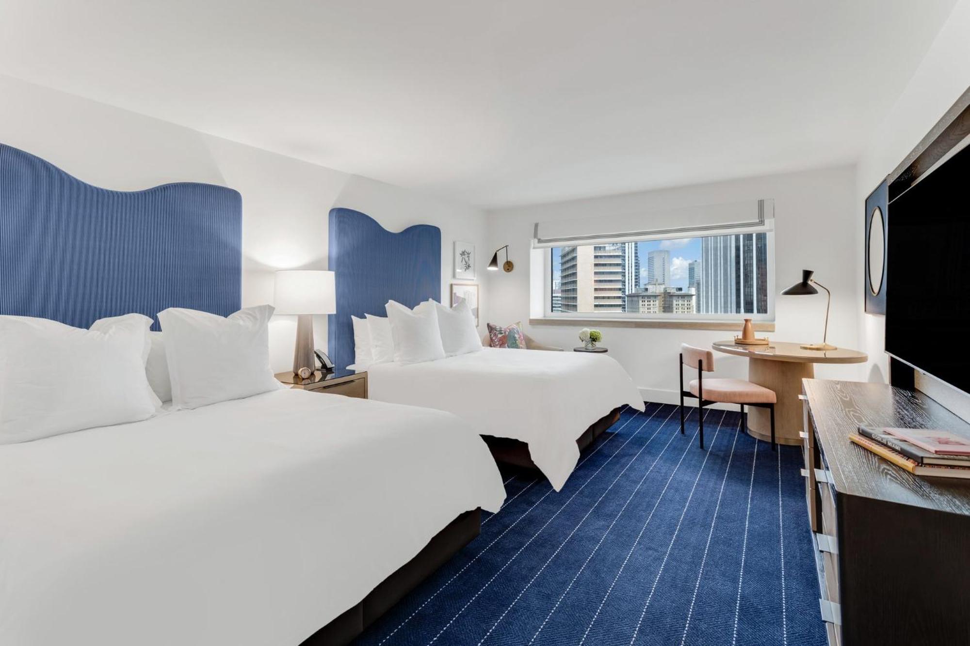 Classic Queen Room Two Queen Beds City View